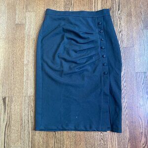Large Gray Pencil Skirt